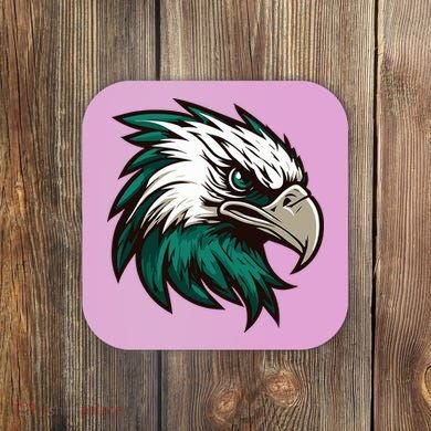Vintage Eagles Flying Bird Inspirational Coaster