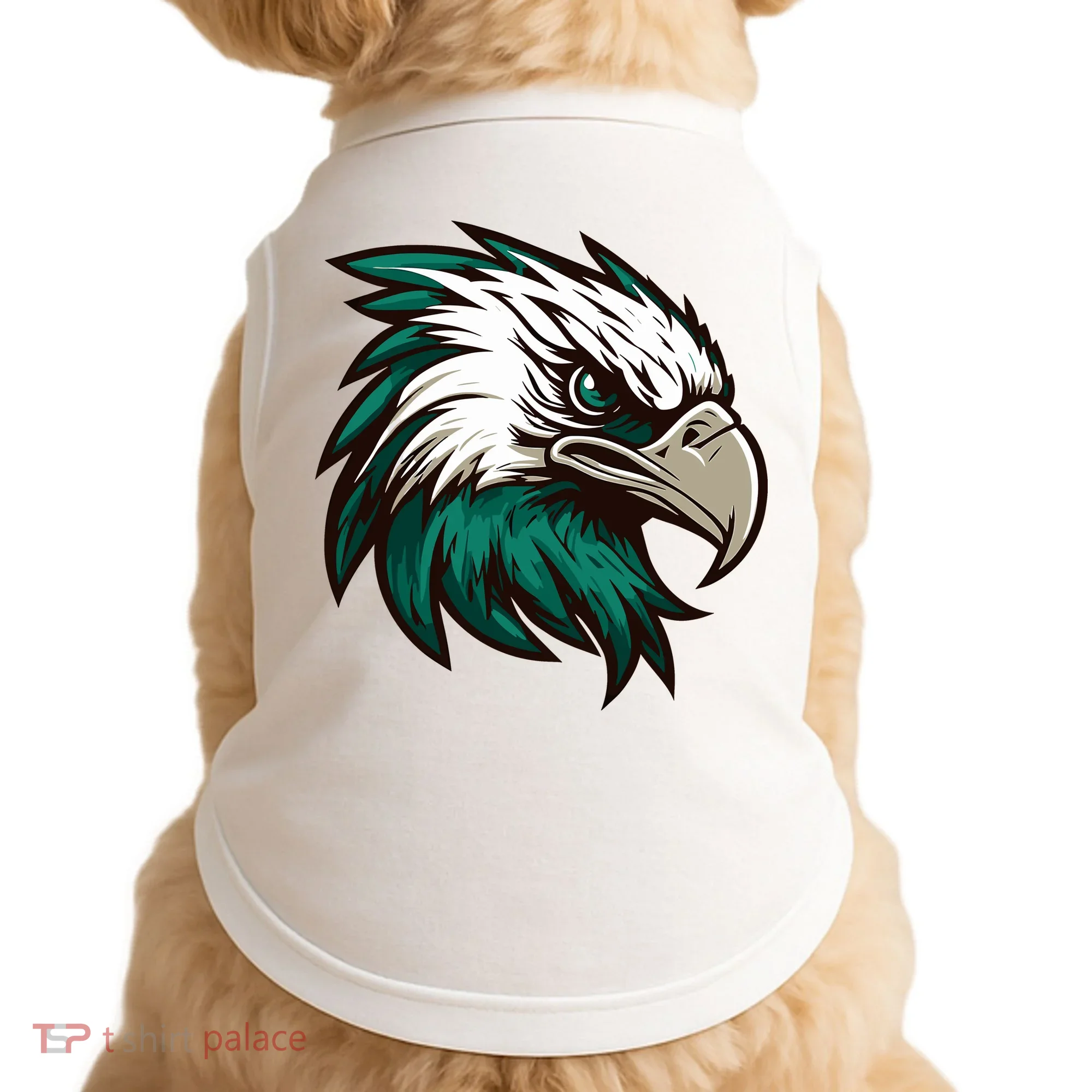 Vintage Eagles Flying Bird Inspirational Doggie Tank
