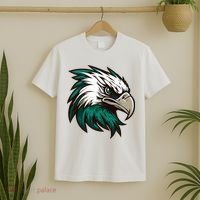 Vintage Eagles Flying Bird Inspirational T-Shirt thumb 2