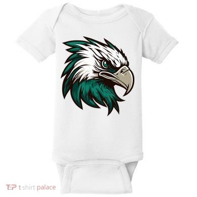Vintage Eagles Flying Bird Inspirational Baby Bodysuit