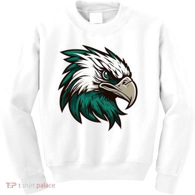 Vintage Eagles Flying Bird Inspirational Kids Sweatshirt