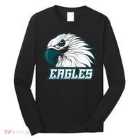 Vintage Eagles Flying Bird Inspirational Long Sleeve Shirt thumb 0