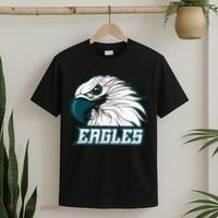 Vintage Eagles Flying Bird Inspirational T-Shirt thumb 2