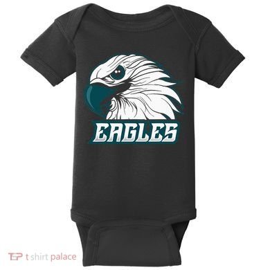 Vintage Eagles Flying Bird Inspirational Baby Bodysuit