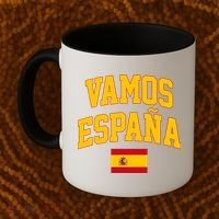 Vamos Espana Flag Spain Pride Spanish Coffee Mug thumb 2