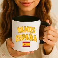 Vamos Espana Flag Spain Pride Spanish Coffee Mug thumb 3