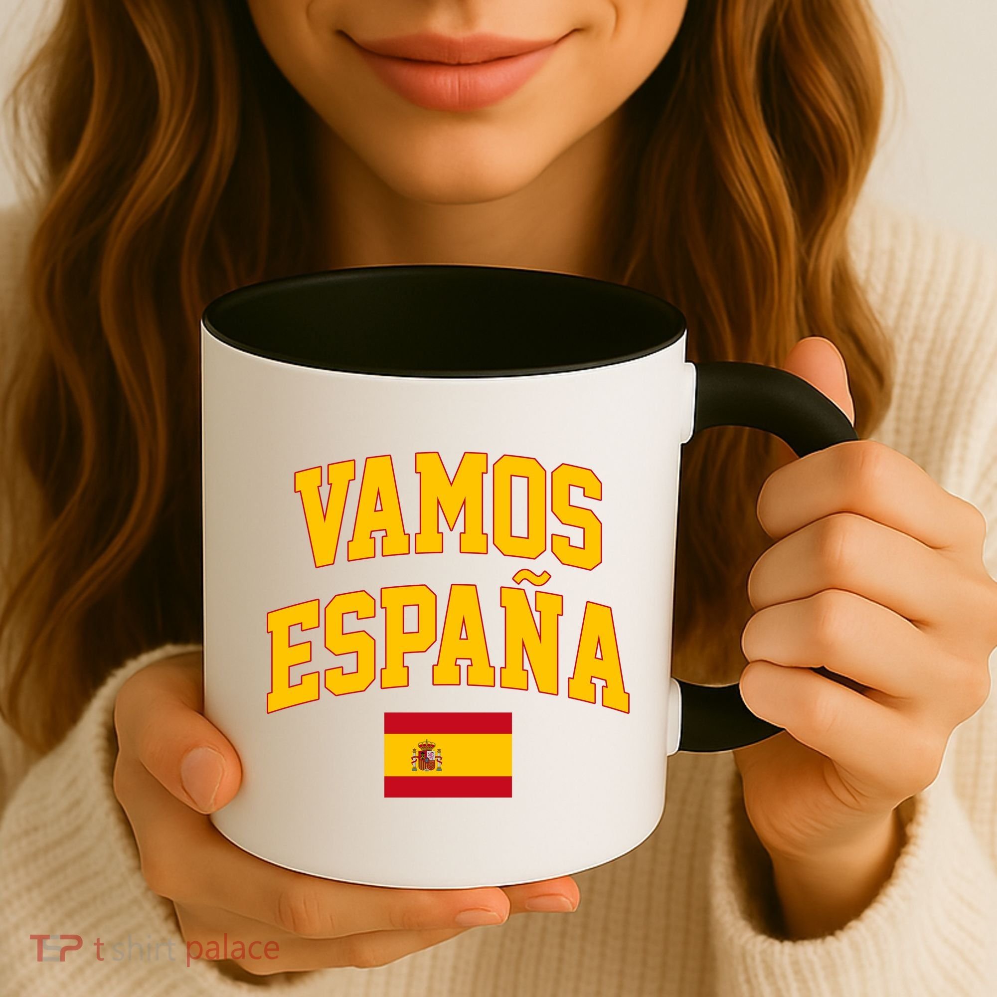 Vamos Espana Flag Spain Pride Spanish Coffee Mug