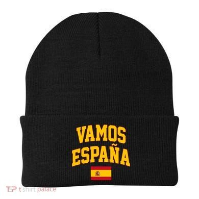 Vamos Espana Flag Spain Pride Spanish Beanie