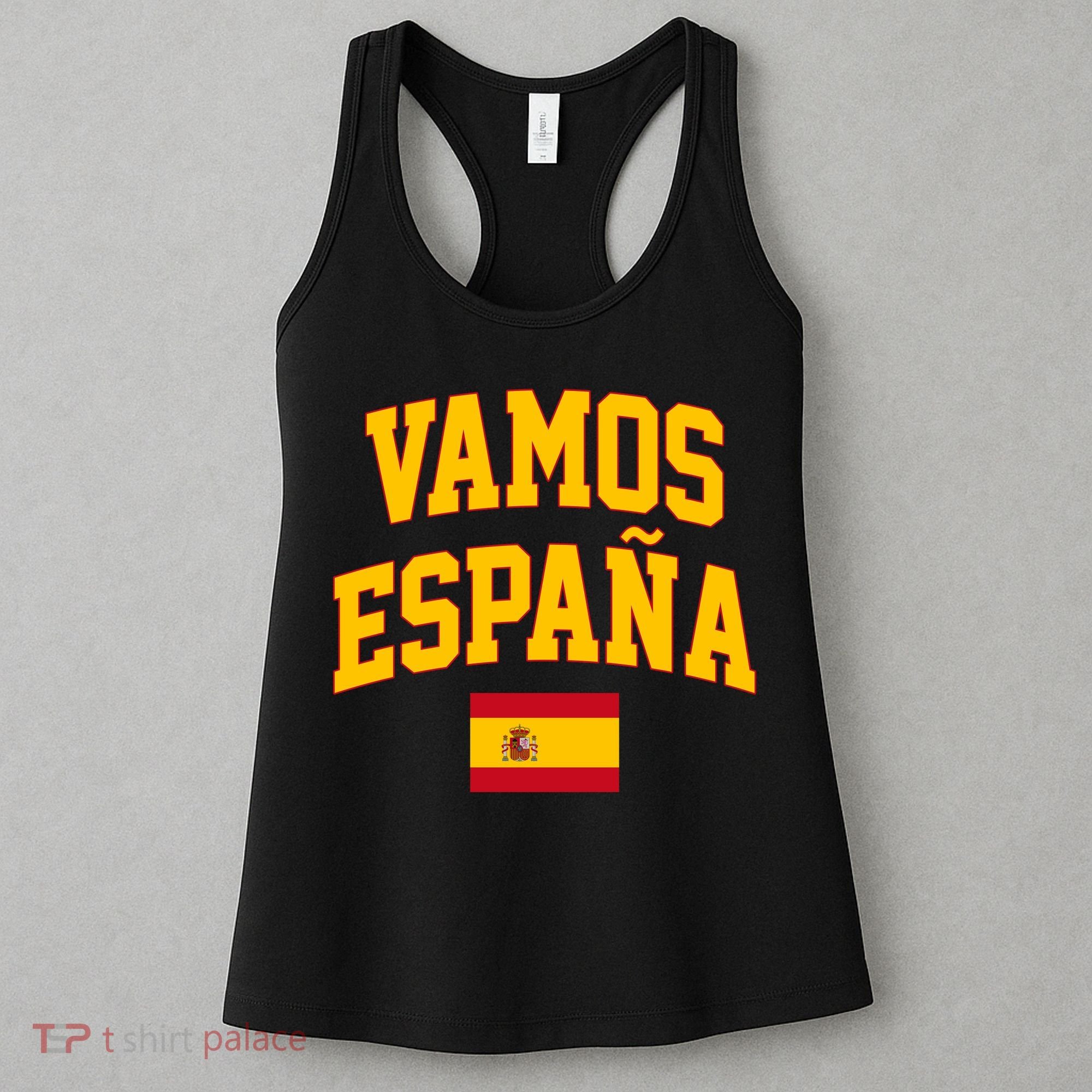 Vamos Espana Flag Spain Pride Spanish Women's Tank Top