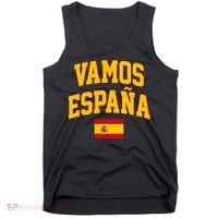 Vamos Espana Flag Spain Pride Spanish Tank Top thumb 0