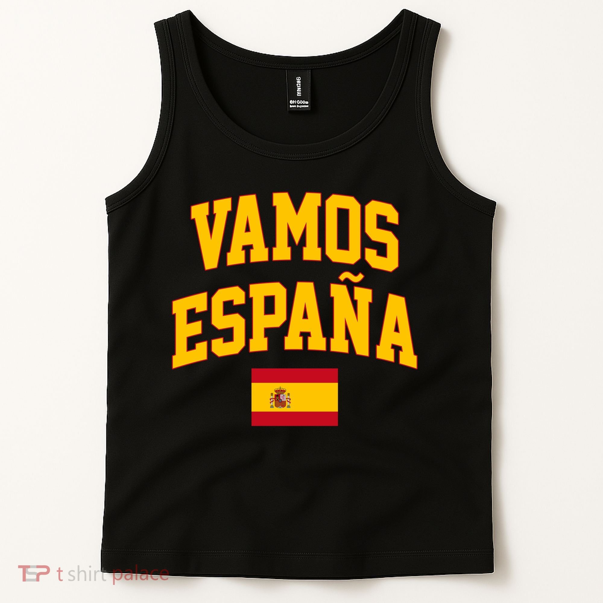 Vamos Espana Flag Spain Pride Spanish Tank Top