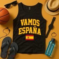 Vamos Espana Flag Spain Pride Spanish Tank Top thumb 4
