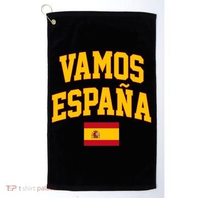 Vamos Espana Flag Spain Pride Spanish Golf Towel