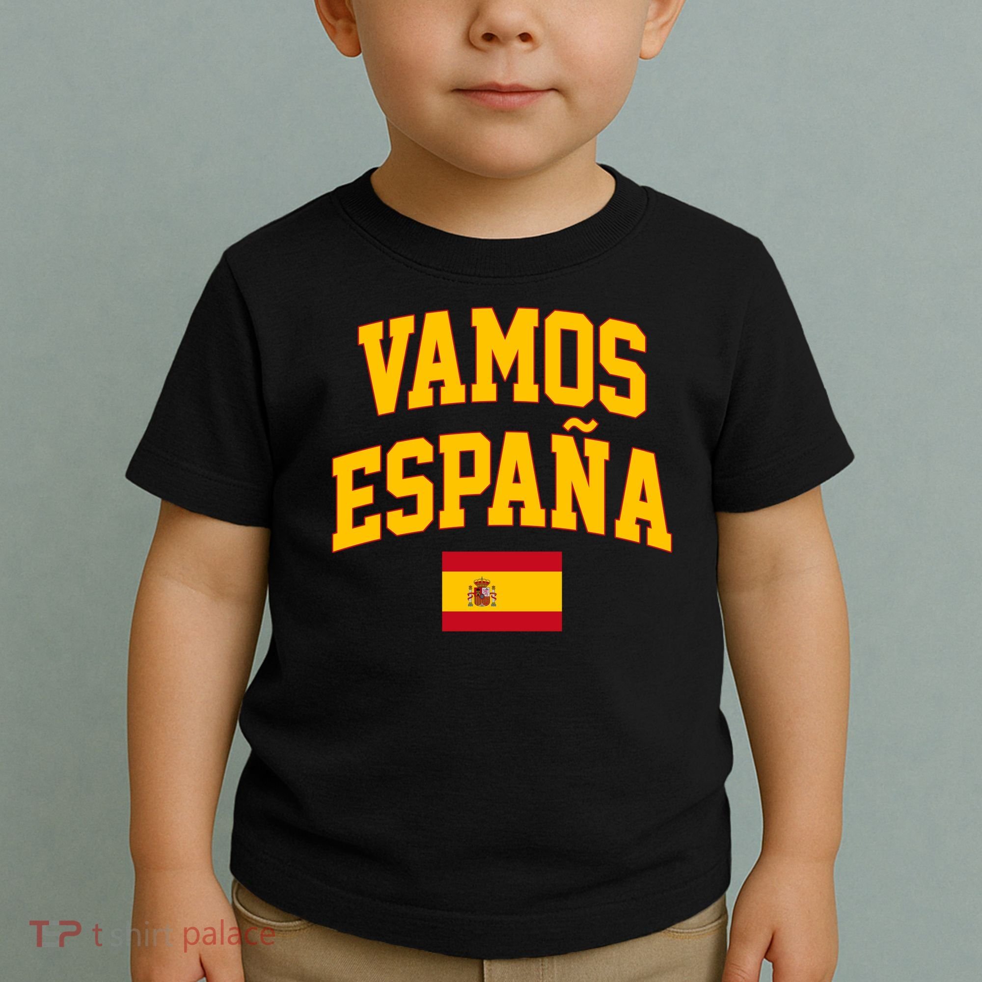 Vamos Espana Flag Spain Pride Spanish Toddler T-Shirt