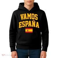 Vamos Espana Flag Spain Pride Spanish Kids Hoodie thumb 4