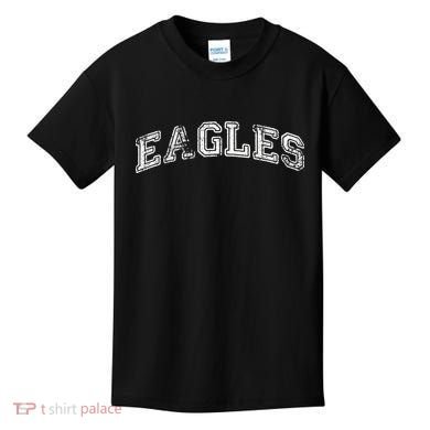 Vintage Eagles Flying Bird Inspirational Eagles Fly Design Kids T-Shirt