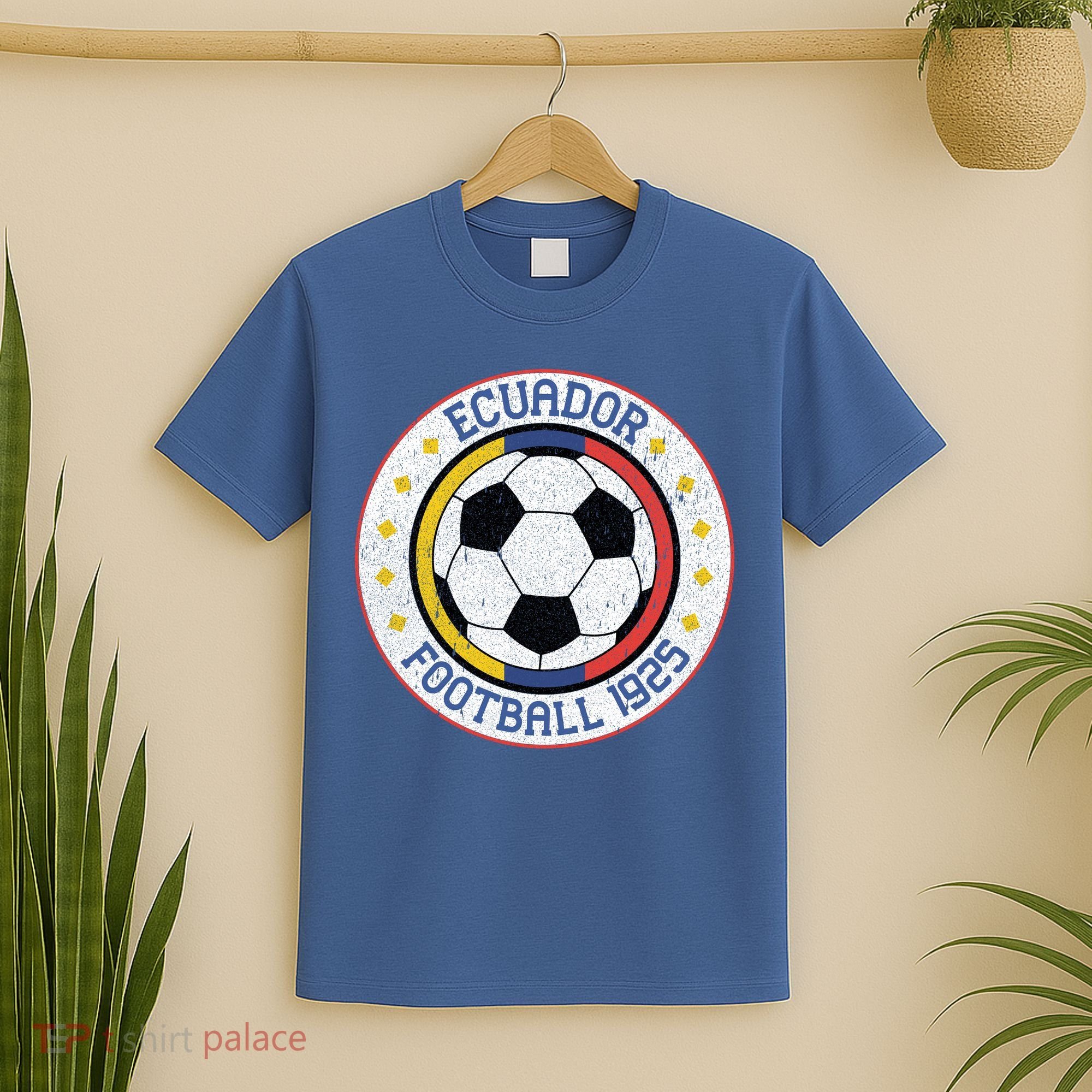 Vintage Ecuador Football 1925 Soccer Fan Apparel T-Shirt