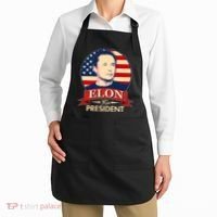 Vote Elon For President Emblem Apron thumb 2