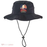 Vote Elon For President Emblem Bucket Hat thumb 0
