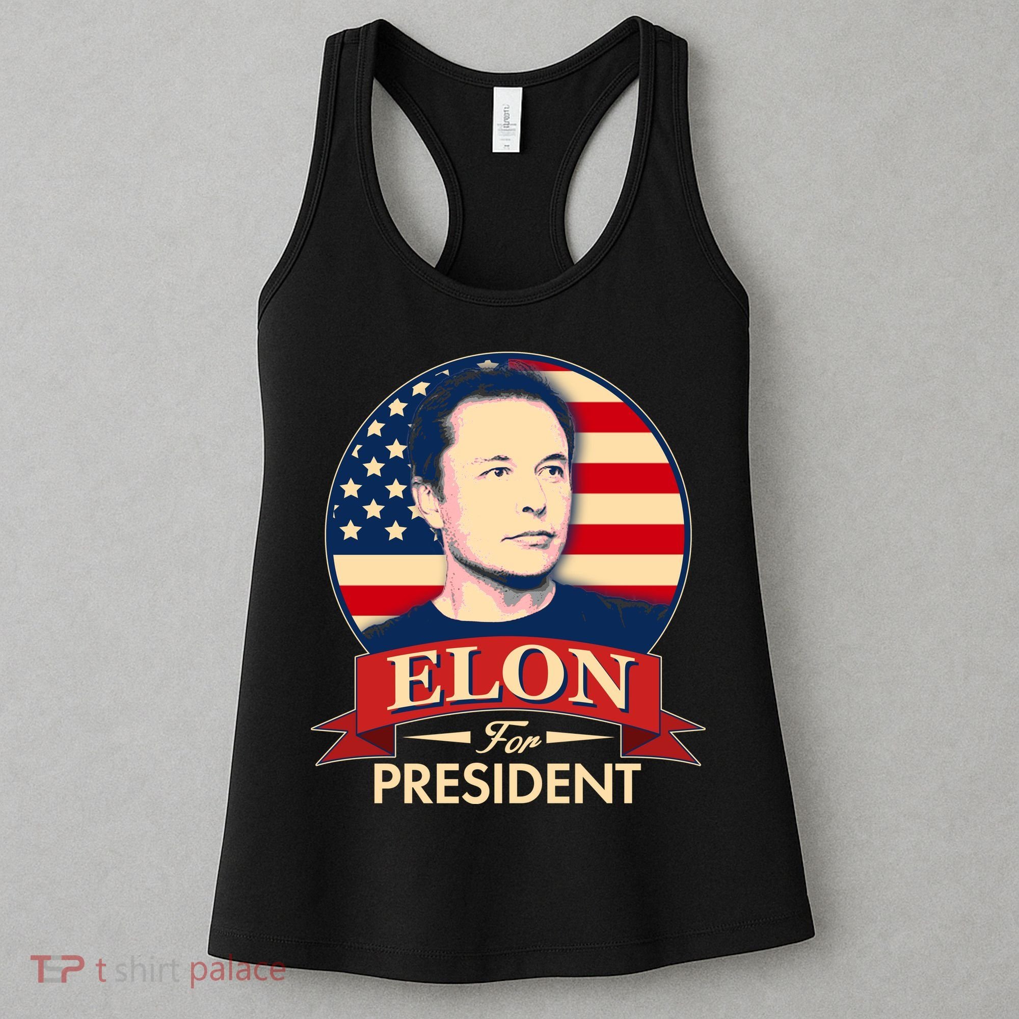 Vote Elon For President Emblem Women's Tank Top