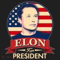 Vote Elon For President Emblem Hat thumb 2