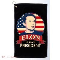 Vote Elon For President Emblem Golf Towel thumb 0