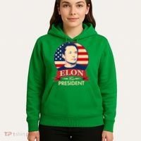 Vote Elon For President Emblem Hoodie thumb 5