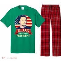 Vote Elon For President Emblem Pajama Set thumb 0