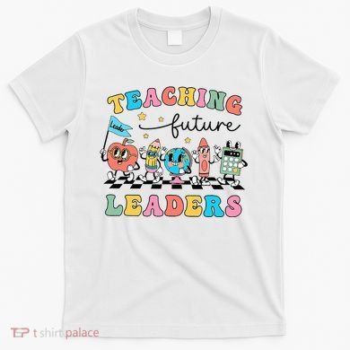 Vintage Educating Future Leaders Cool Teacher T-Shirt