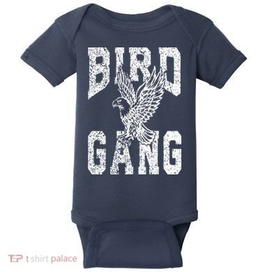 Vintage Eagles Flying E.A.G.L.E.S Fly Bird Gang Inspirational Baby Bodysuit