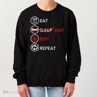 Video Editing Gift Film Making Gift For Video Editor Gift Women's Sweatshirt thumb 0