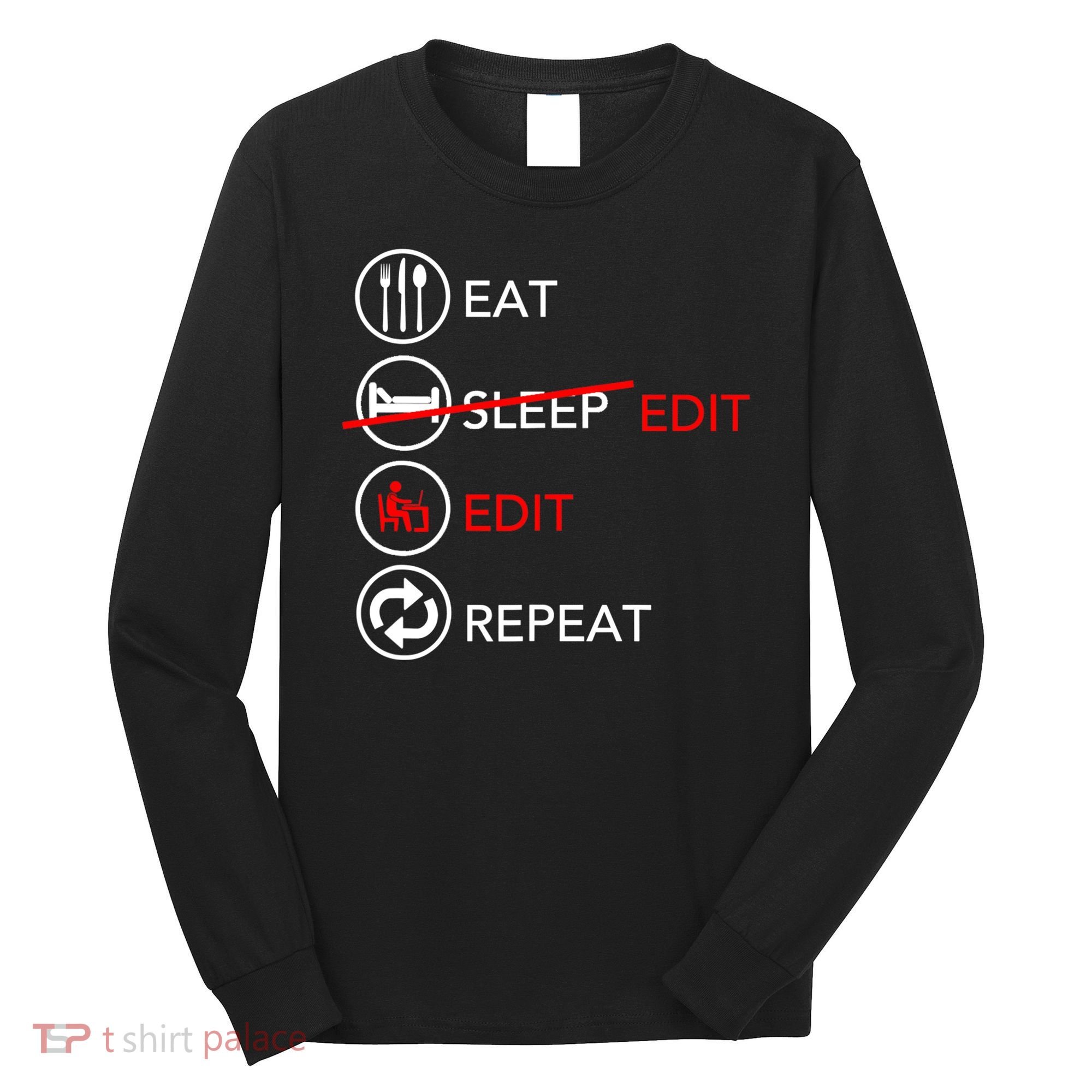 Video Editing Gift Film Making Gift For Video Editor Gift Long Sleeve Shirt