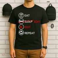 Video Editing Gift Film Making Gift For Video Editor Gift T-Shirt thumb 6