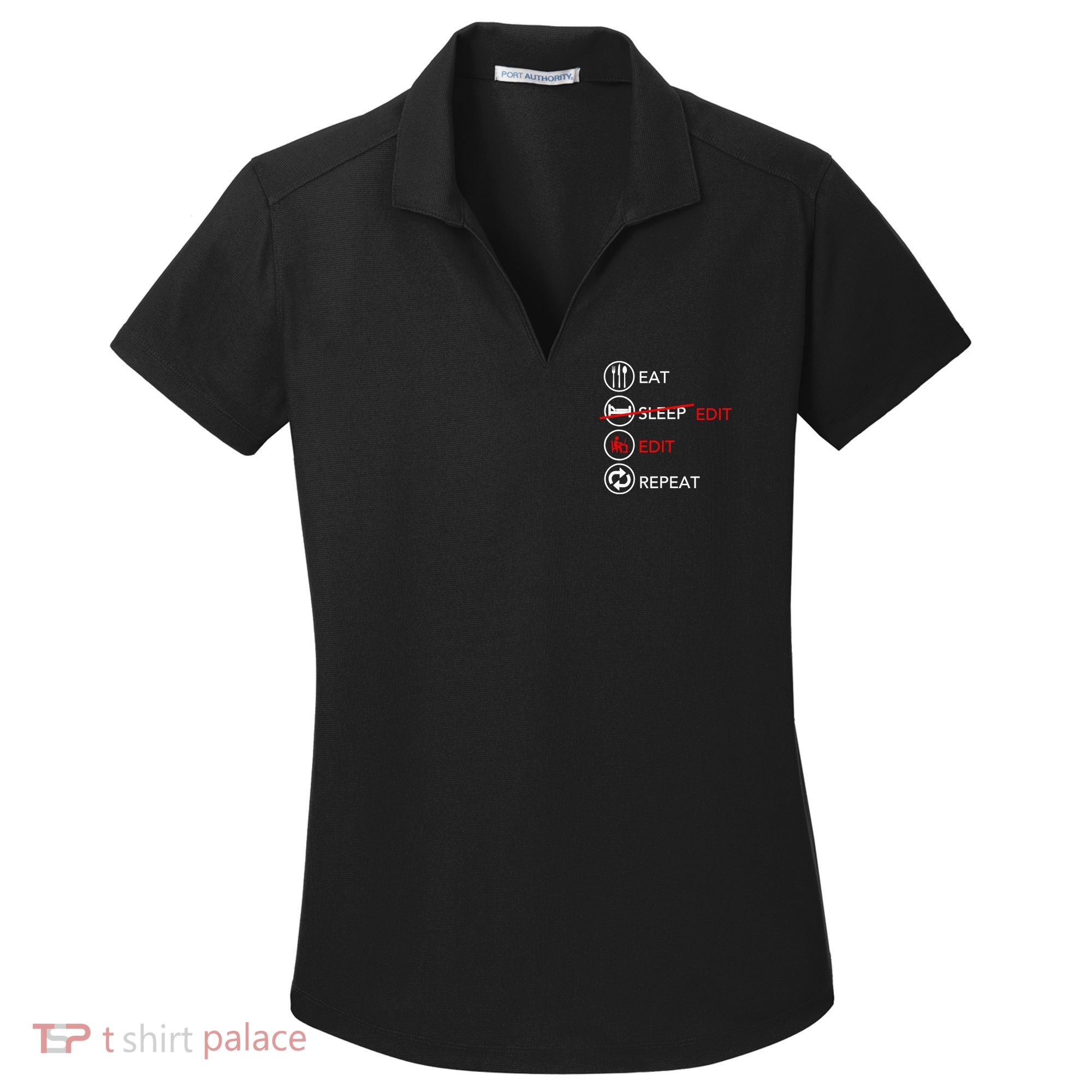 Video Editing Gift Film Making Gift For Video Editor Gift Women's Dry Zone Grid Polo