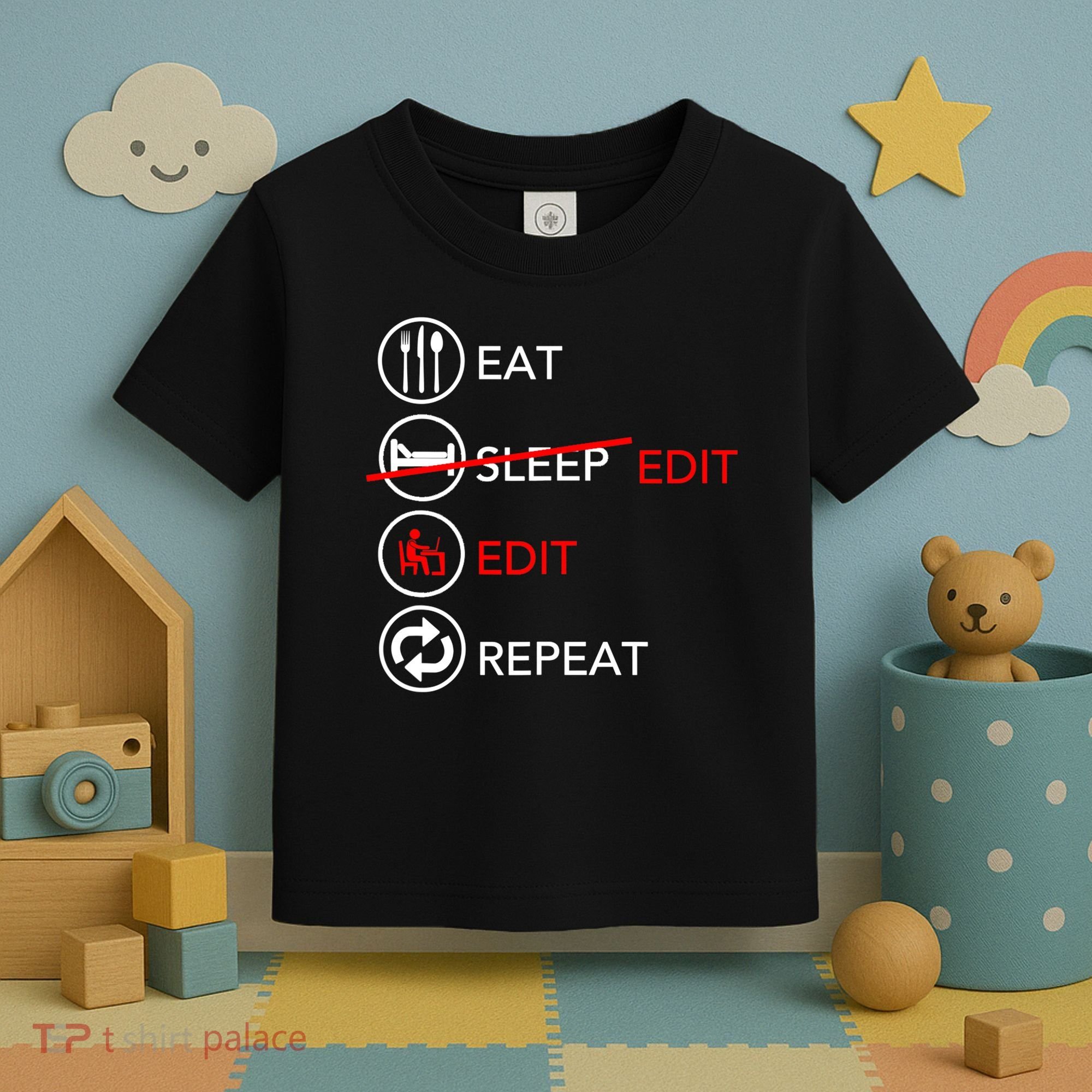 Video Editing Gift Film Making Gift For Video Editor Gift Toddler T-Shirt