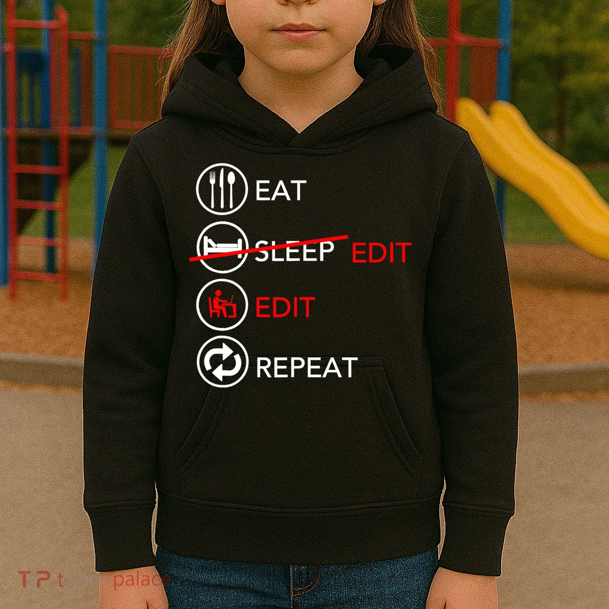 Video Editing Gift Film Making Gift For Video Editor Gift Kids Hoodie