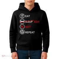 Video Editing Gift Film Making Gift For Video Editor Gift Kids Hoodie thumb 4