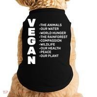 Vegan Because Of Life Doggie Tank thumb 0