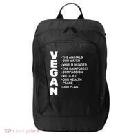 Vegan Because Of Life City Backpack thumb 0