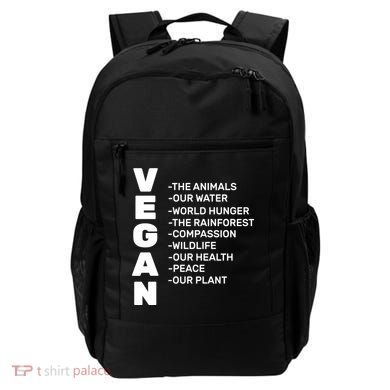 Vegan Because Of Life Backpack