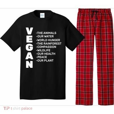Vegan Because Of Life Pajama Set