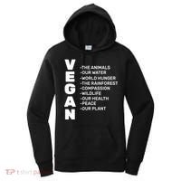 Vegan Because Of Life Women's Hoodie thumb 0