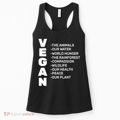Vegan Because Of Life Women's Tank Top