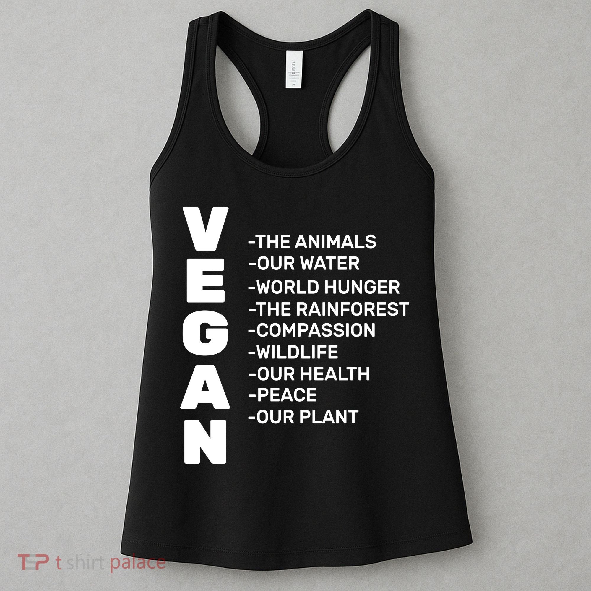 Vegan Because Of Life Women's Tank Top