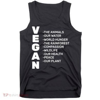 Vegan Because Of Life Tank Top