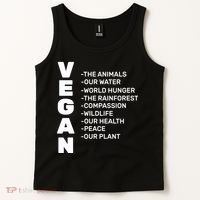 Vegan Because Of Life Tank Top thumb 2