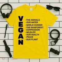 Vegan Because Of Life T-Shirt thumb 5