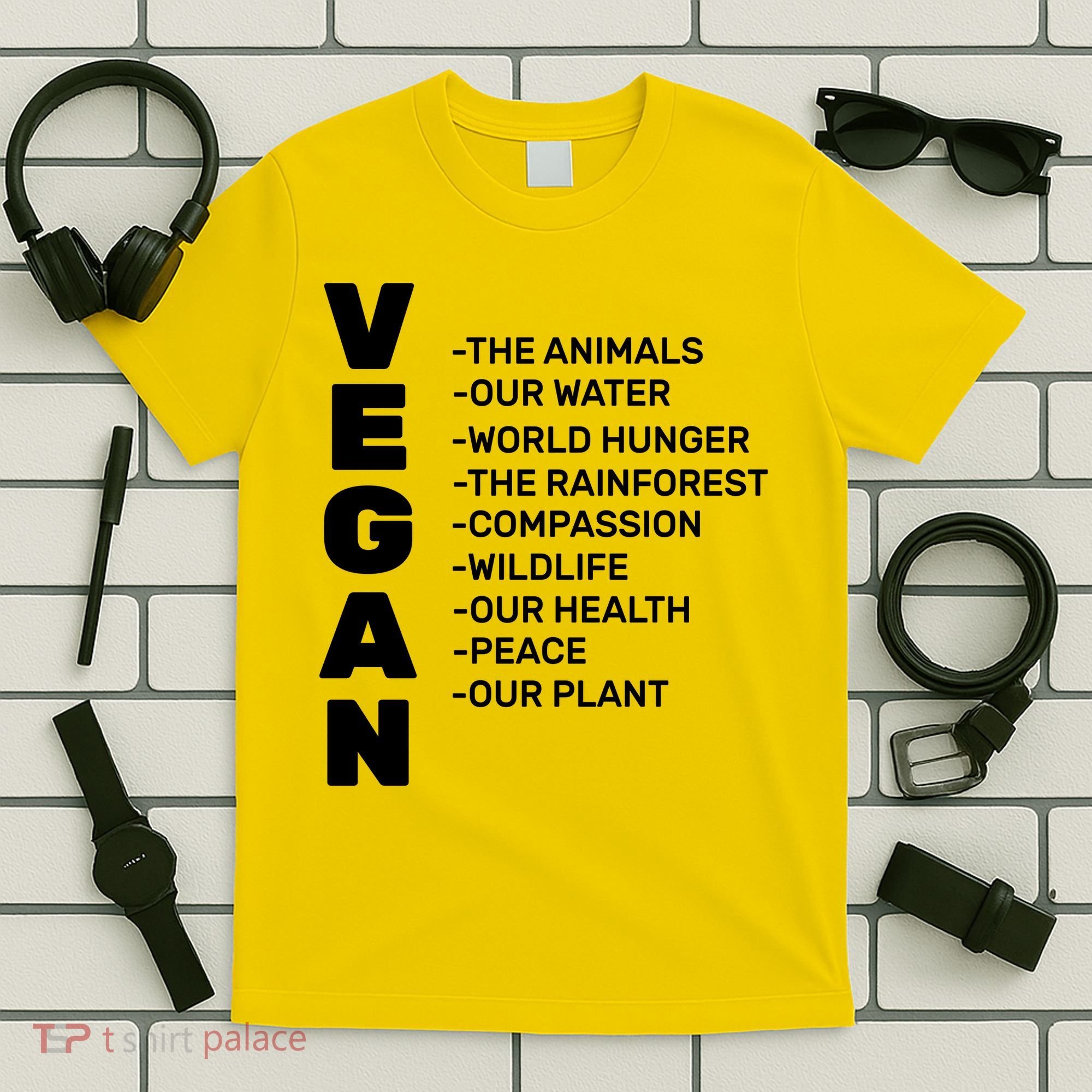 Vegan Because Of Life T-Shirt