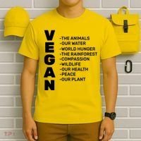 Vegan Because Of Life T-Shirt thumb 6