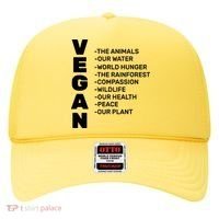 Vegan Because Of Life Hat thumb 0